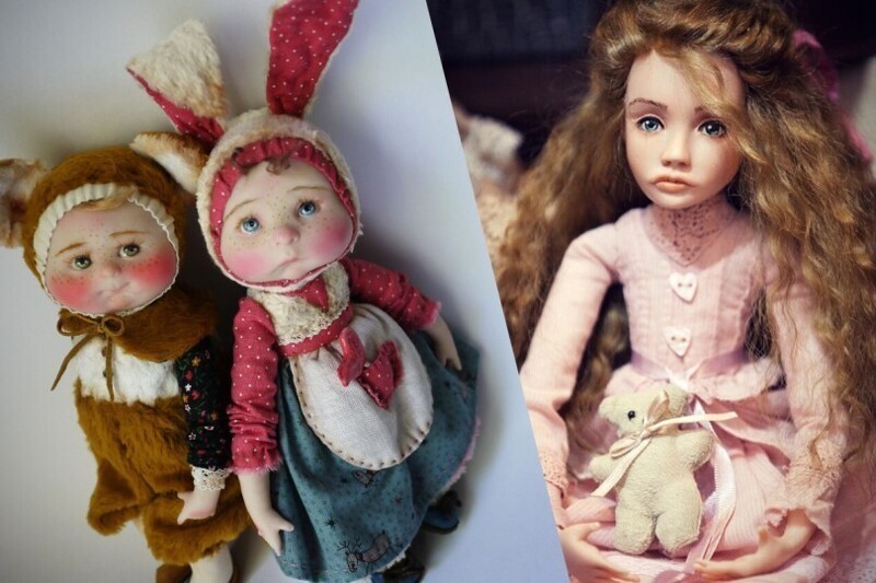Куклы своими руками: 90 фото идей ручной работы