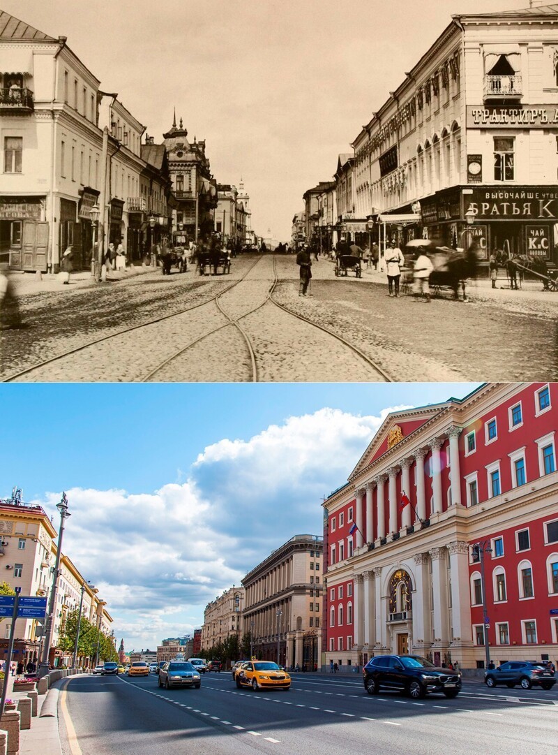 Тверская улица (конец 19 века).