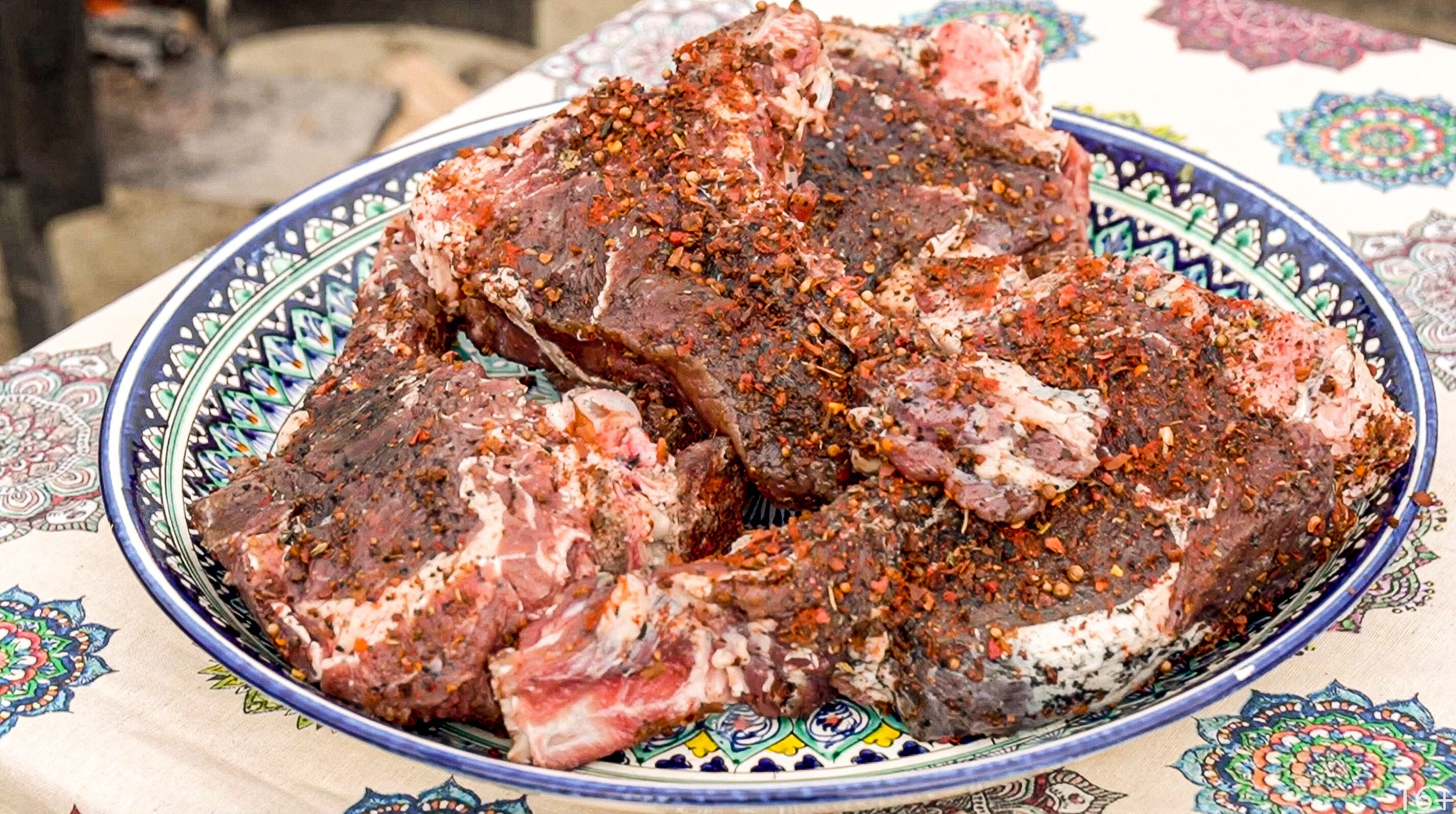 Азербайджанская кухня с говядиной