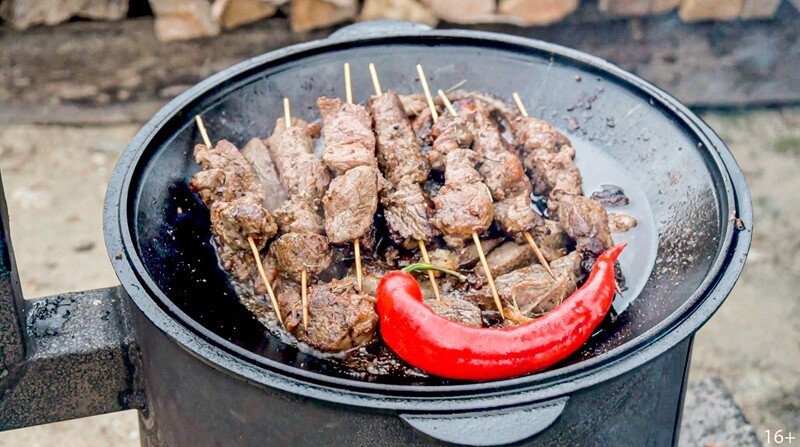 Садж - азербайджанское блюдо. Рецепт