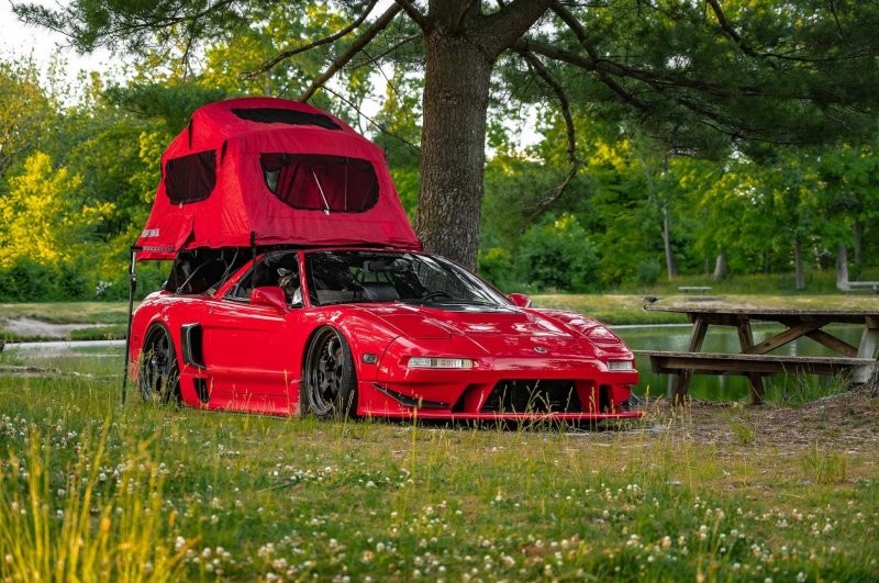 Acura NSX Camper — Спорткар для путешествий на природу