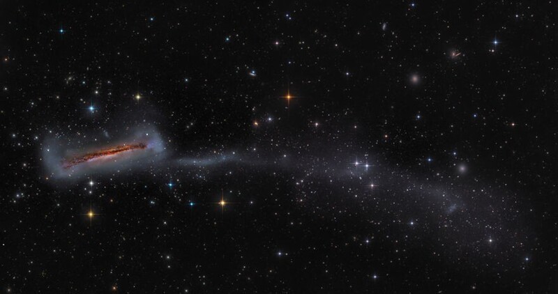 "Галактика NGC 3628", Mark Hanson