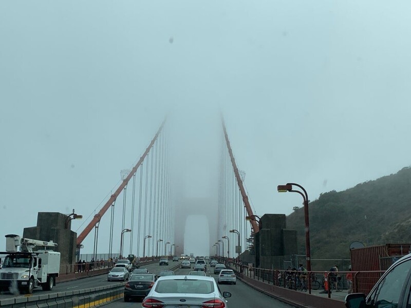 4. «Наконец-то удалось посетить Сан-Франциско и увидеть мост Золотые Ворота»