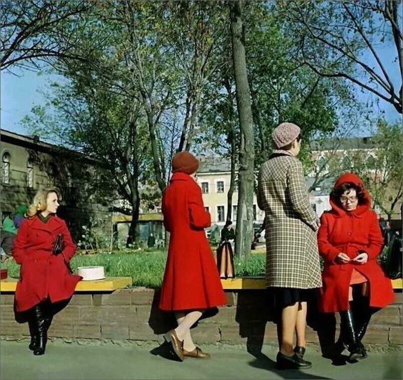 Советская осень в фотографиях