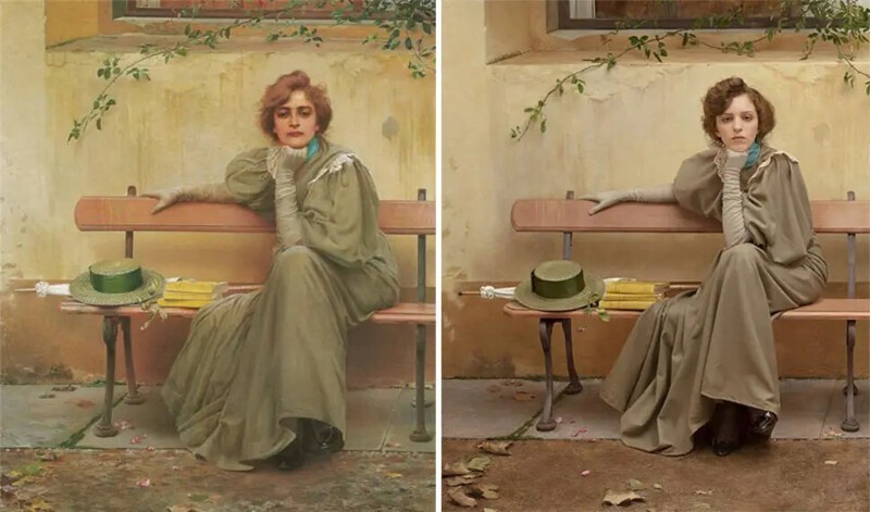«Мечты», Витторио Маттео Коркос, 1896 год.