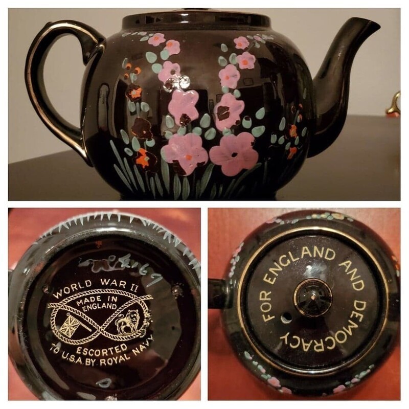 «Чайник моей бабушки, сделанный во время Второй мировой войны»