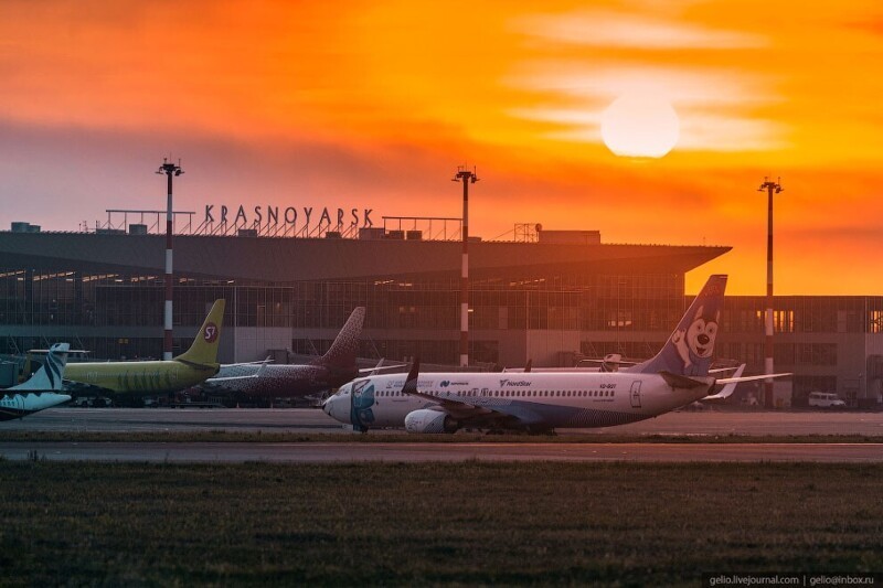 Аэропорт Красноярск — хаб в центре Сибири