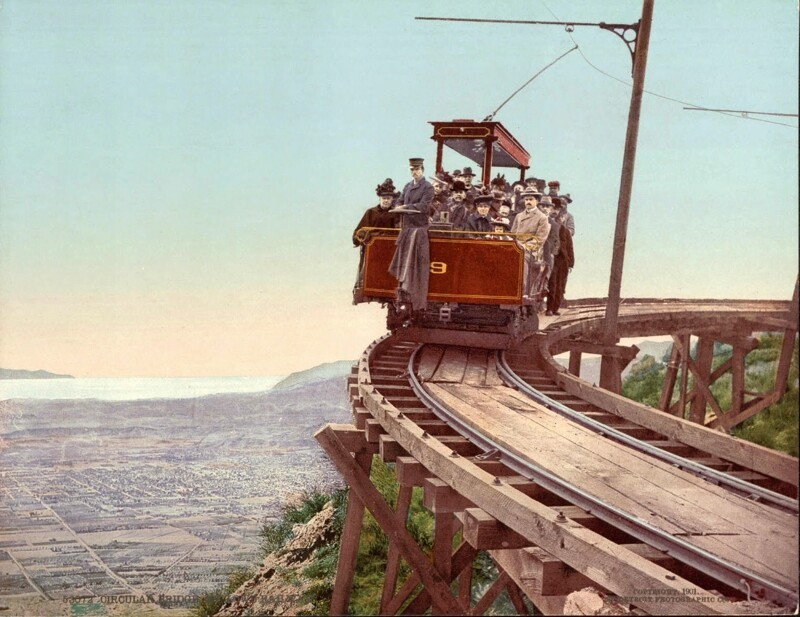 Железная дорога Лоу, Калифорния, 1893
