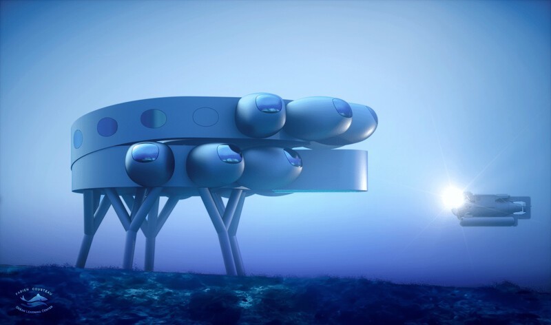 Внук легендарного Жака-Ива Кусто строит исследовательскую базу на дне океана