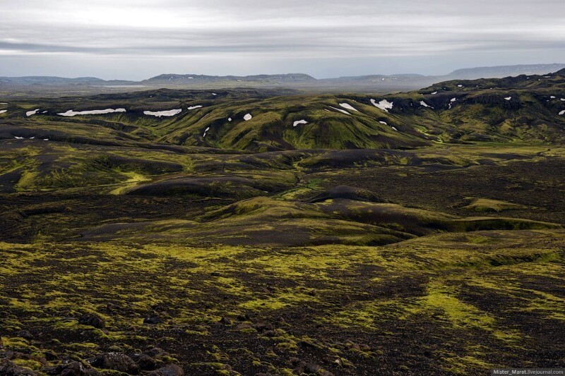 Остров Исландия: вулкан Лаки
