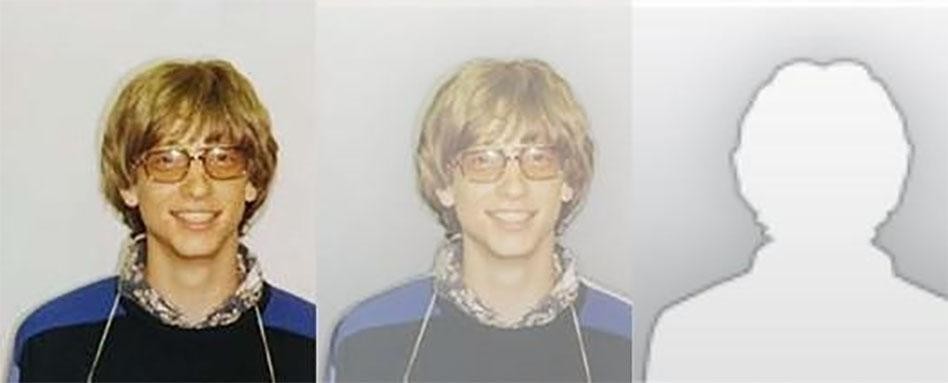 Иконка контакта в Windows основана на полицейском снимке Билла Гейтса, когда его арестовали в Альбукерке, штат Нью-Мексико, за нарушение правил дорожного движения в 1977 году.