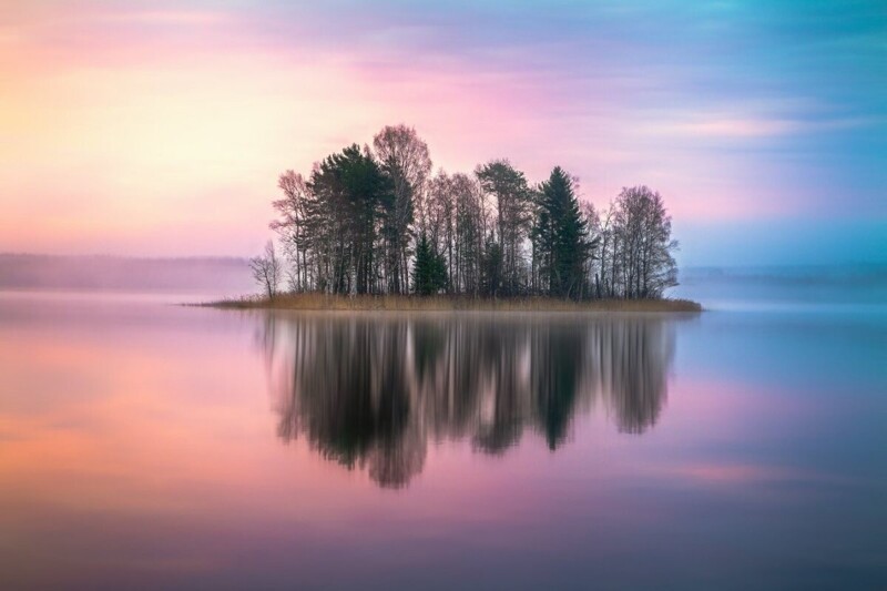 Озеро Селигер. Россия