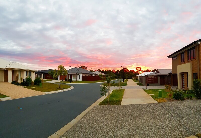 Небо, радуга, закаты в Австралии