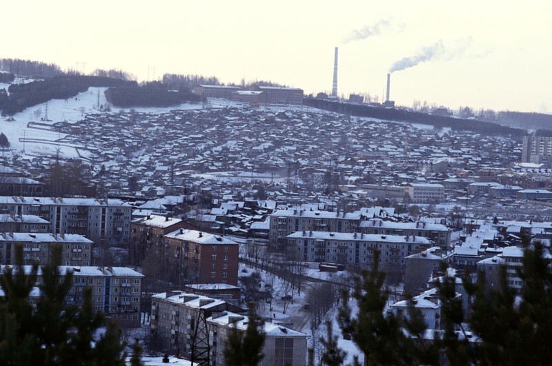 Доброе утро!  Иркутск в 2000 год