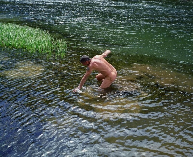 Водный танец, река Дешут, Орегон.