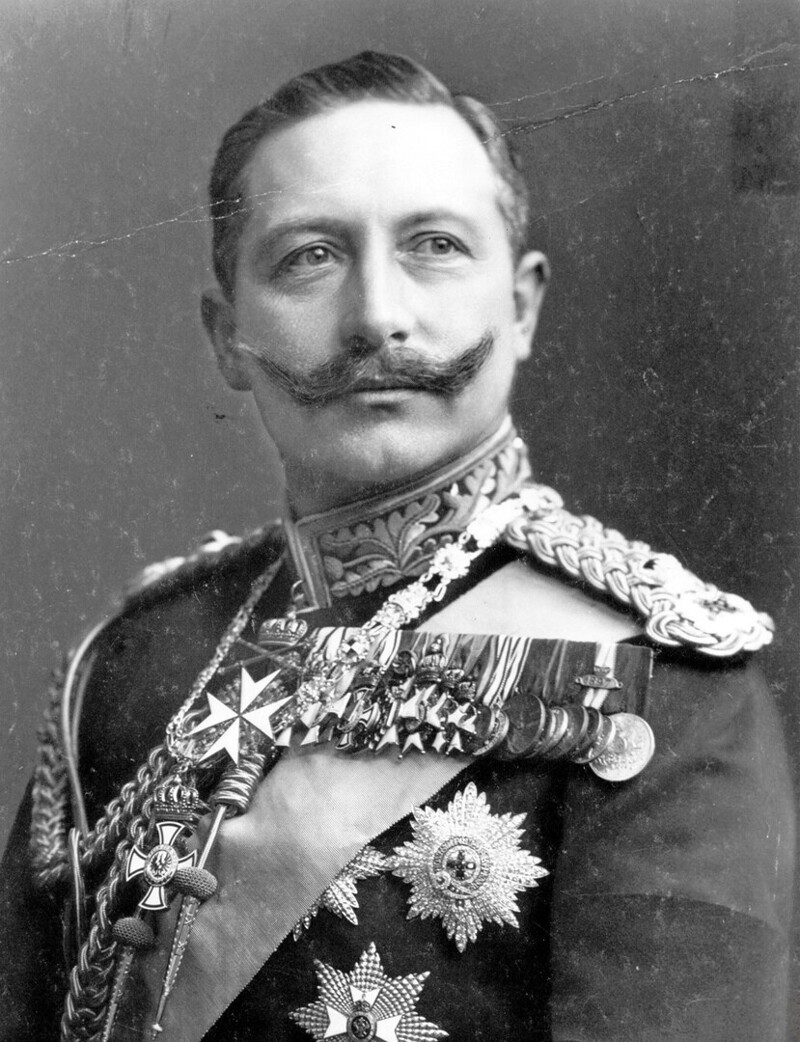 Кайзер Вильгельм II после отречения
