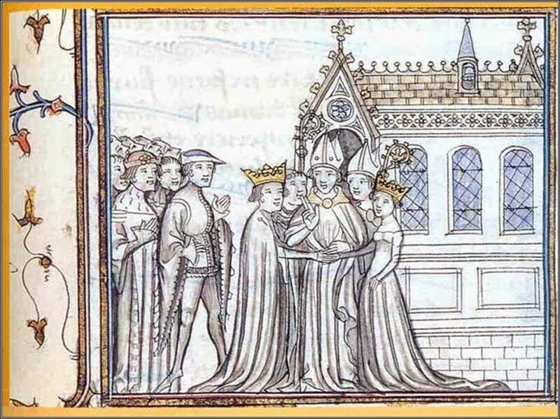 Свадьба Алиеноры и Людовика VII