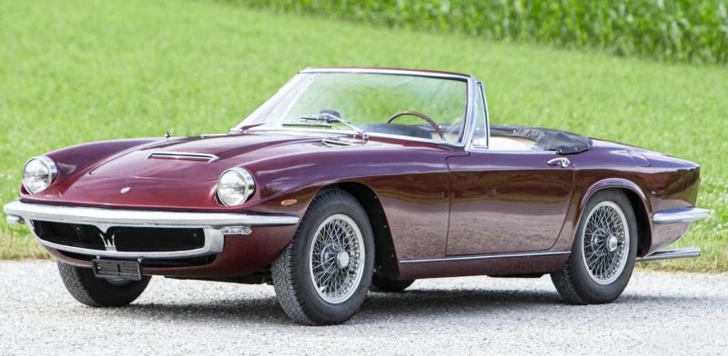 6. Maserati Mistral Spyder 1964 года продан за $473,550 (39 000 000 руб.).