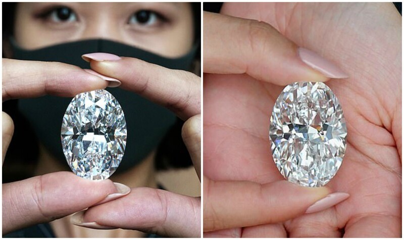 В Гонконге с молотка уйдет редчайший "безупречный" бриллиант