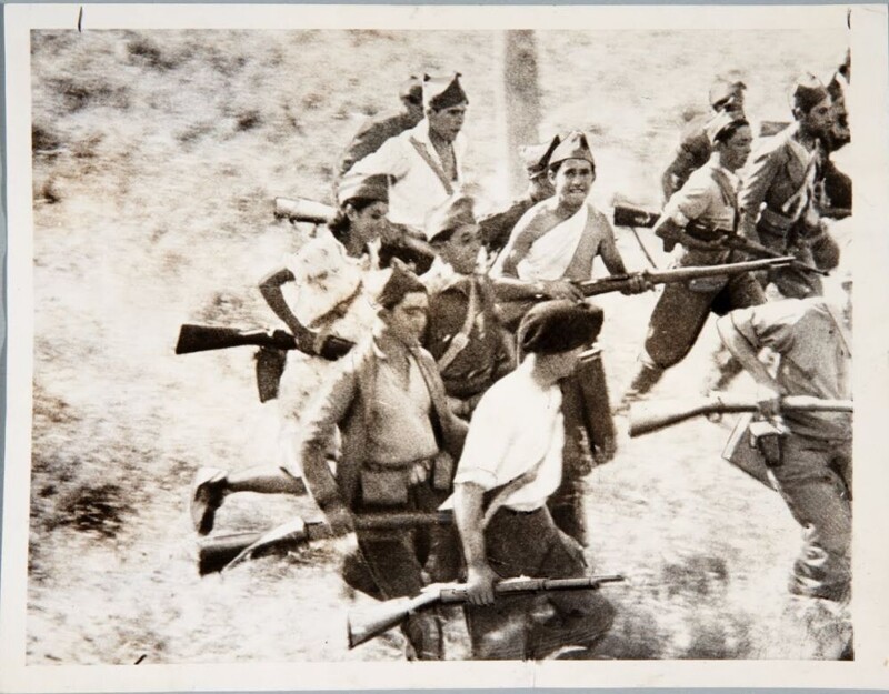 Нападение на позиции повстанцев. Мадрид, 1936