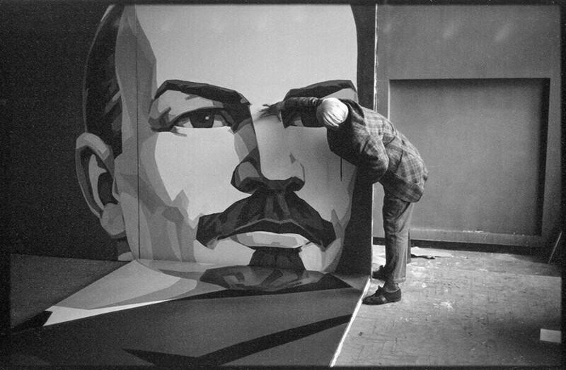 Худсовет принимает панно Александр Бобкин, 1 апреля 1983 года, г. Новокузнецк