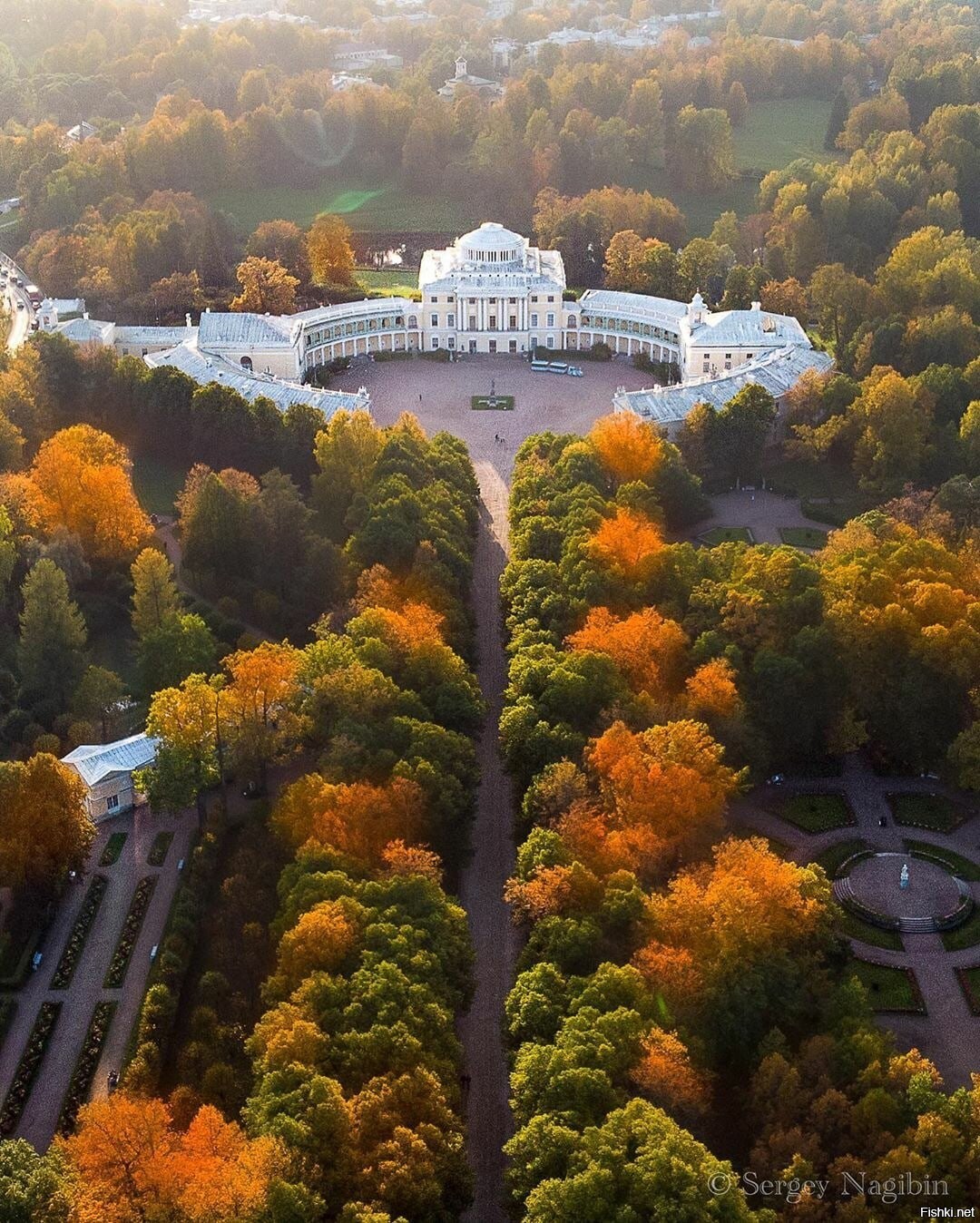 павловский дворец парк