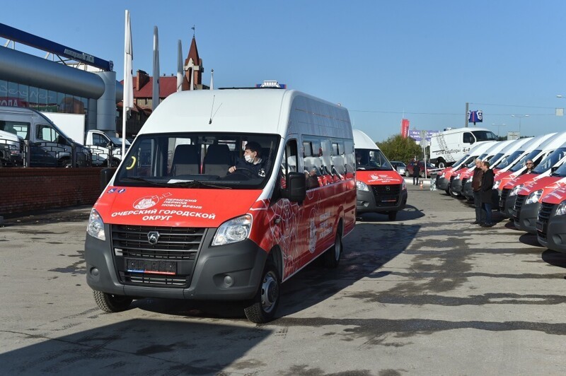 Еще 8 территорий​ Прикамья получили новые автобусы для муниципальных перевозок