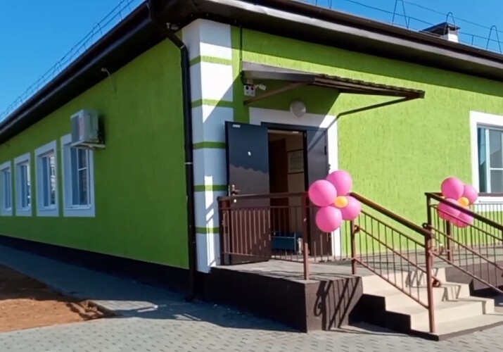 В Астраханской области открыли детский сад с ясельной группой 
