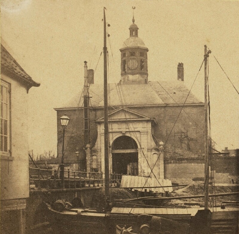 В порту Амстердама. 1855