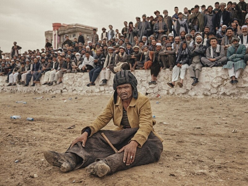 Древняя афганская забава Бузкаши