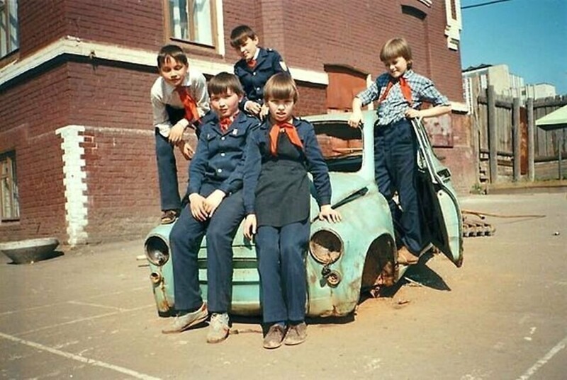 Советские дети, игры на свежем воздухе