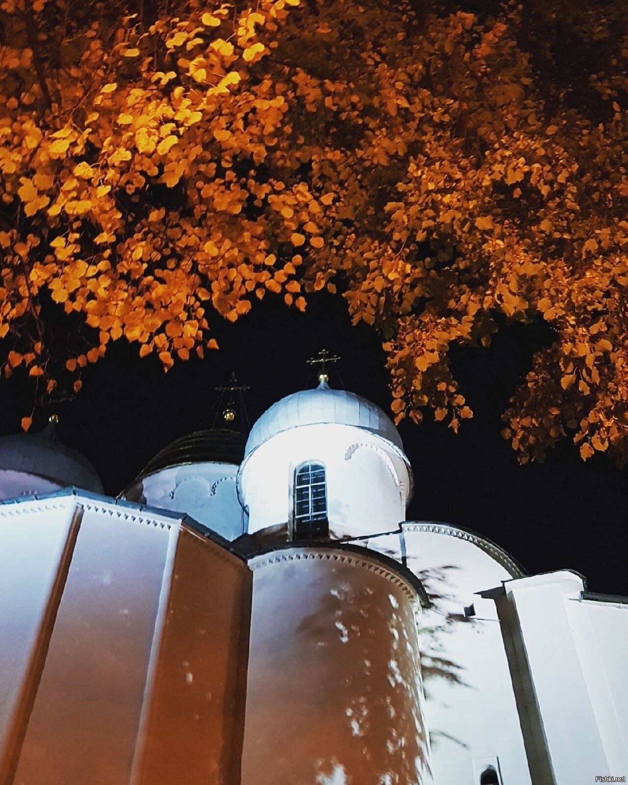 фото великого новгорода ночью