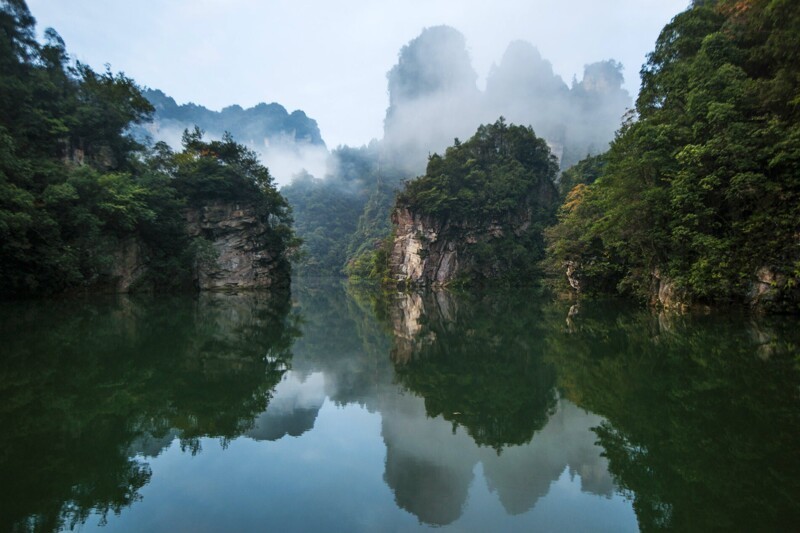 Удивительные горы Улинъюань, вдохновившие Джеймса Кэмерона на создание «Аватара»