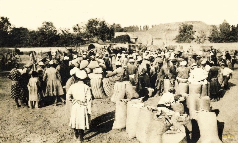 Мингурюк. Мынъ-Урюкъ хлебный двор 1914 год.