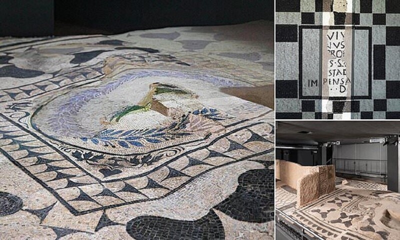 В древнеримской вилле нашли великолепные мозаики