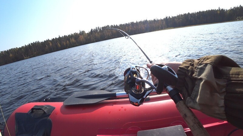 Рыбалка на озере, где скрывался ЛЕНИН В. И