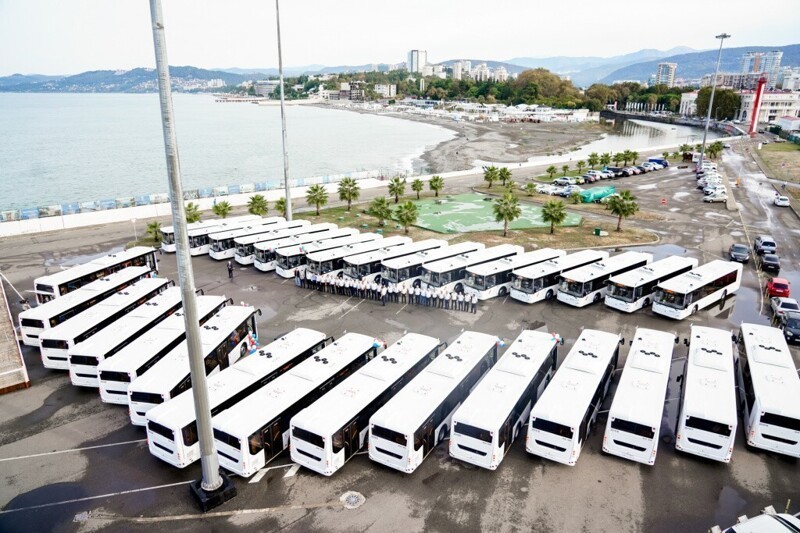 «Группа ГАЗ» поставила 30 новых автобусов ЛиАЗ-529267 в Сочи