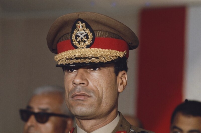 Октябрь 1970 года. Муаммар Каддафи на заседании Международной арабской федерации в Каире.