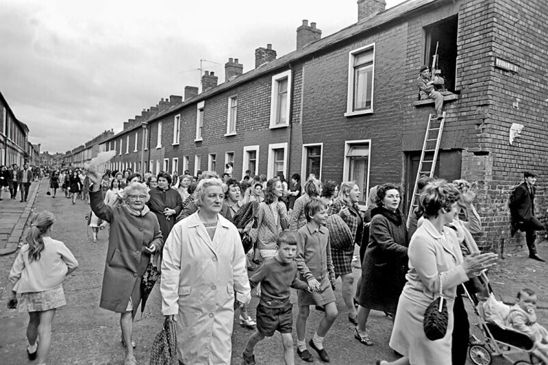 Октябрь 1970 года. Северная Ирландия, Белфаст. Женский марш.