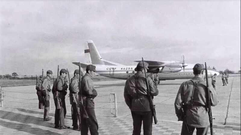 Октябрь 1970 года. Турция, аэропорт города Синоп.