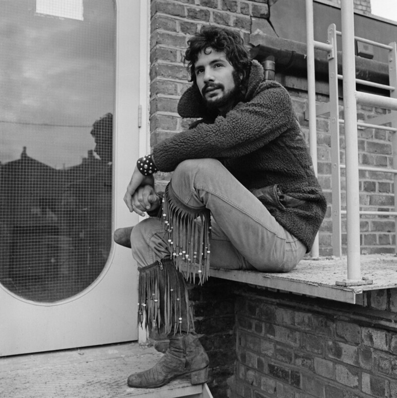 29 октября 1970 года. Лондон. Кэт Стивенс, британский музыкант. Фото Michael Putland.