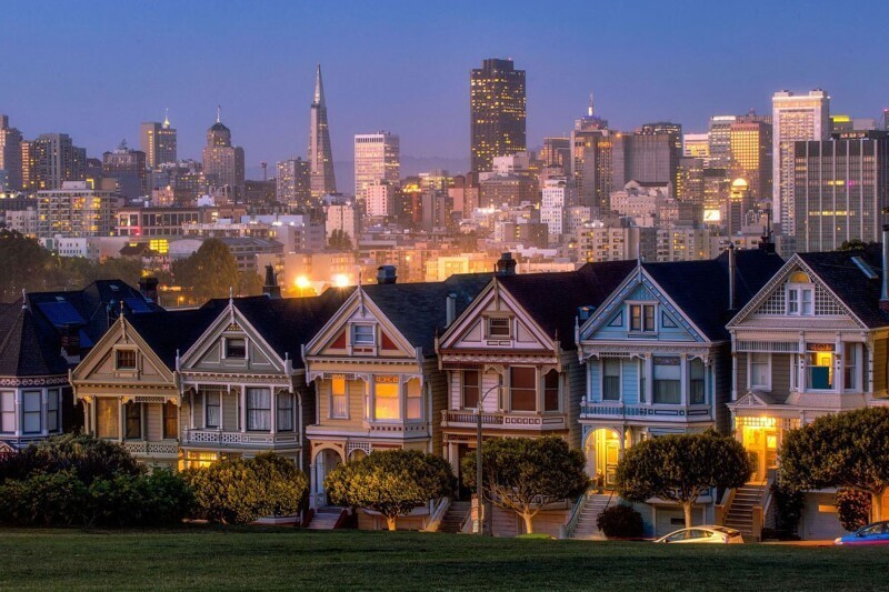 Вид на Сан-Франциско. (Фото Bill45):