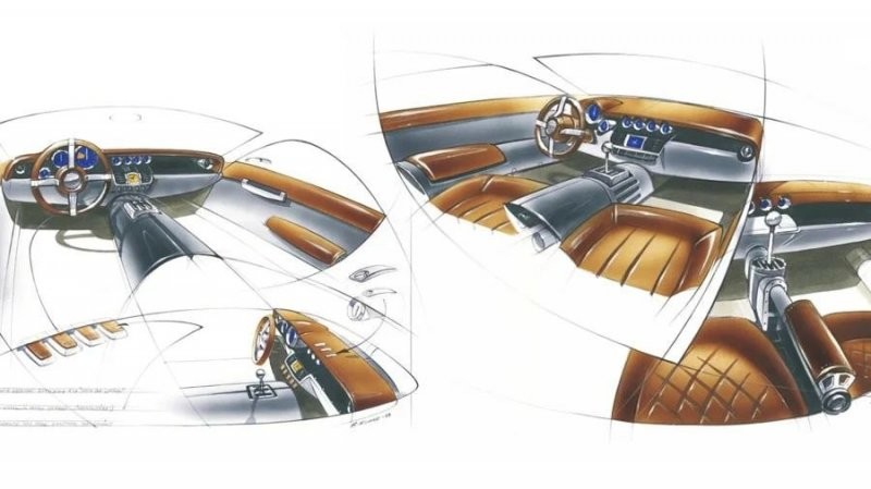 Audi Rosemeyer – ретро-футуристичный концепт с двигателем, как у Bugatti Veyron