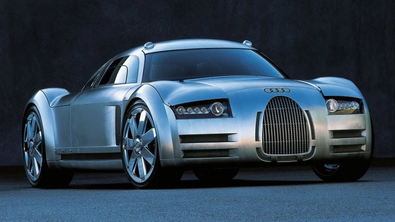 Audi Rosemeyer – ретро-футуристичный концепт с двигателем, как у Bugatti Veyron