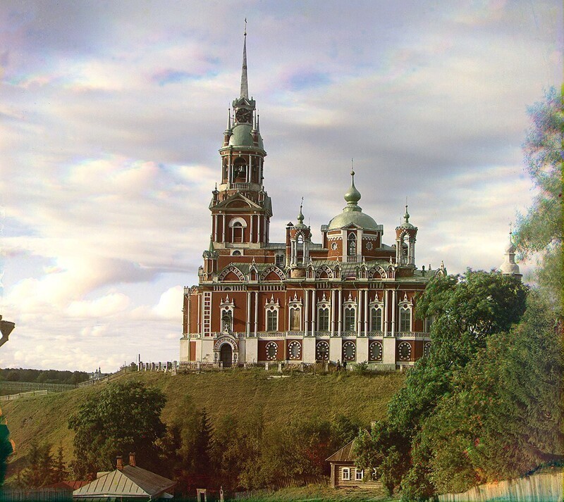Можайский Николаевский собор. Вид сбоку, 1911