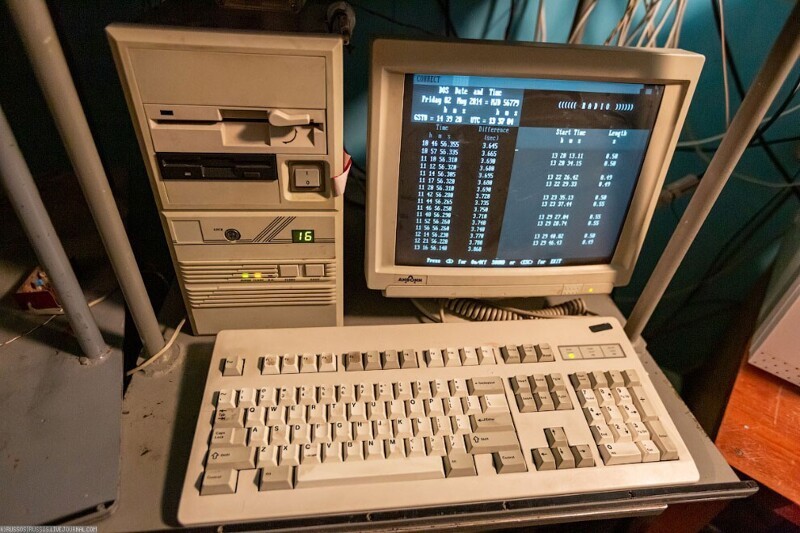  Станция приема сигналов точного времени на основе 386-го компьютера. Целых 16 Мегагерц!