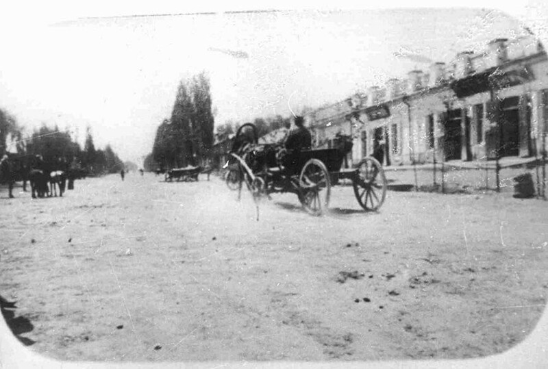 Уличная сцена 1909