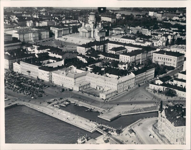 Баку. 1941 Вид на порт и Каспийское море