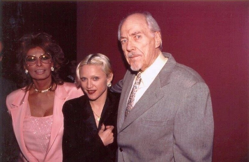 Софи Лорен, Мадонна и Роберт Олтмен, 1992 год
