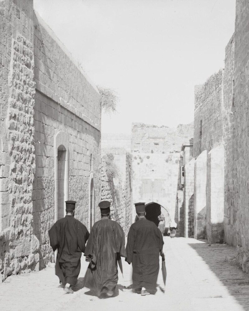 Вторая остановка на Виа Долороза. Иерусалим.1898-1914